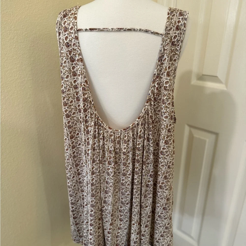 Free People Sleeveless Patterned Women's Top